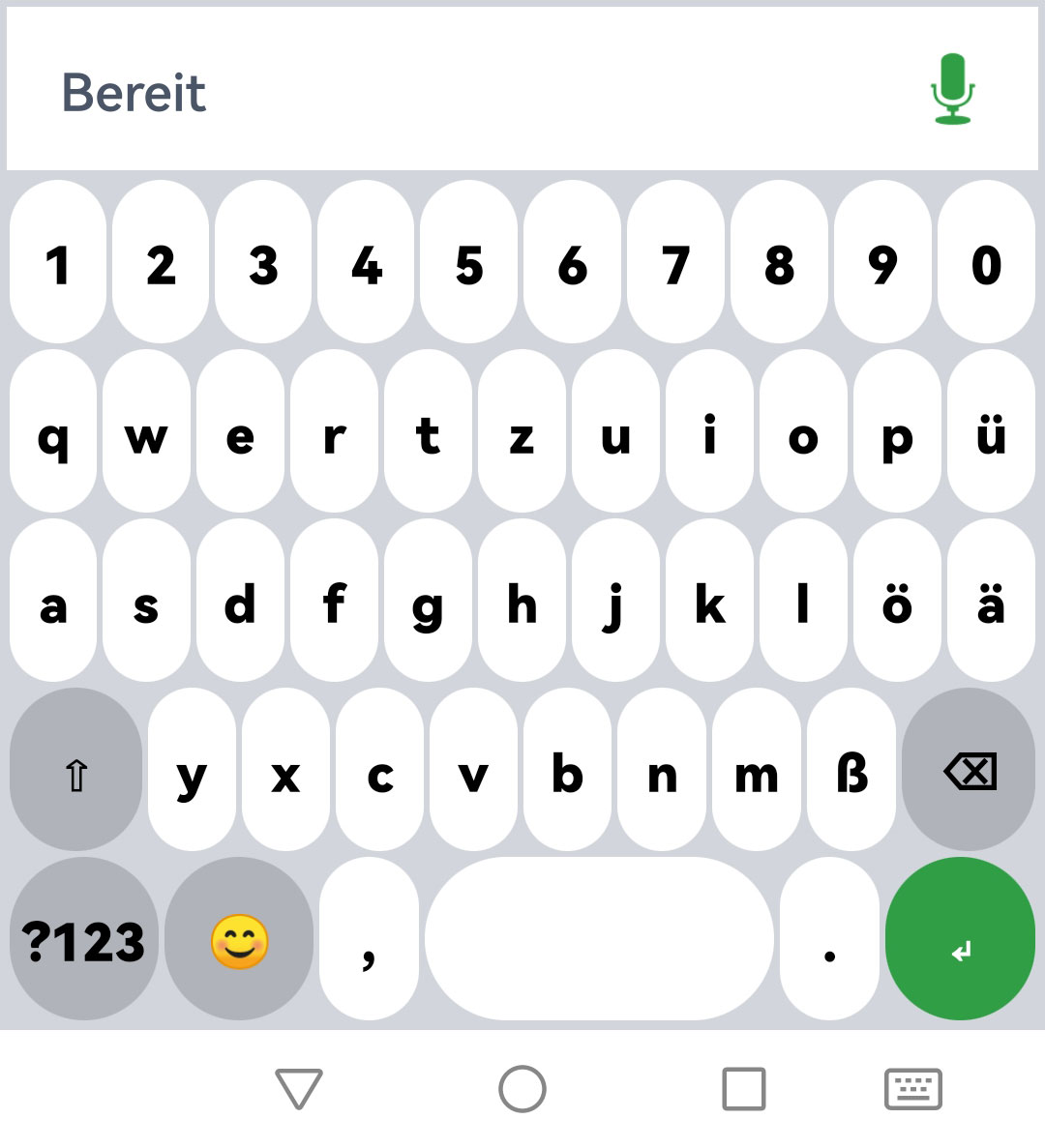 Tastatur Standard